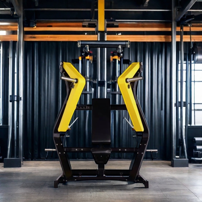 1245*1480*1725 Abmessungen Gewerbliche Breitbrustpressmaschine für Gymnastik