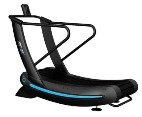 Selbstgeneriertes geschwungenes manuelles Laufband für Fitnessgeräte für das Fitnessstudio Zuhause Breite 42-44cm 140kg
