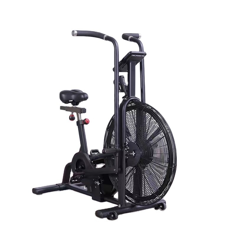 58kg Zwei-Schicht-elektrostatische Pulverbeschichtung Air Bike für Indoor Cardio Sport Fitness
