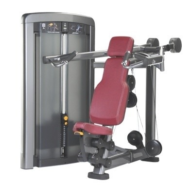 Auswahl der Pin-Last-Medium-Lader Gym Shoulder Press-Maschine für kommerzielle benutzerdefinierte Logo