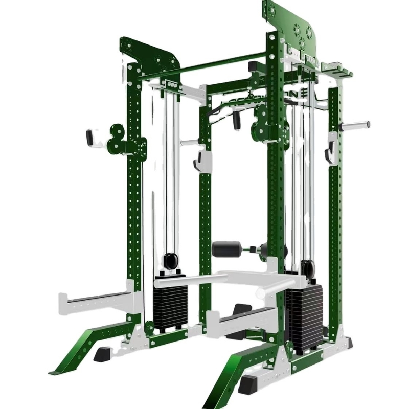 Bodybuilding Fitness Fitness Fitness-Ausrüstung Beinpresse Kniebeugen-Rack Kraftkäfig Alles in einem Multi-Funktion Smith-Maschine