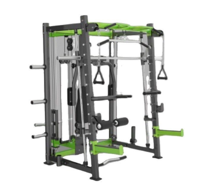 Stahlrohr Q235 Smith Power Rack für Krafttraining in kommerziellen Fitnessgeräten