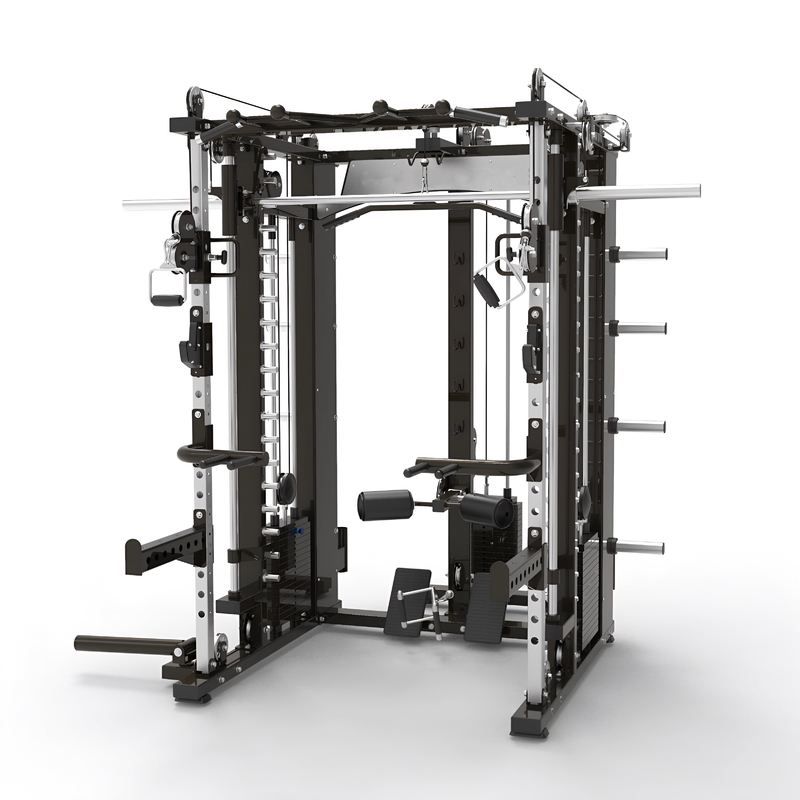 Brust, Arme und Schulter Training Befreeman Fitnessstudio All-in-One Smith Maschine mit Stahlgewichtsstapeln