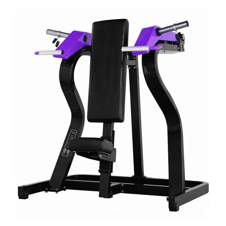 Plattenbelastete Schulterpressmaschine für kommerzielles Krafttraining 3,0-10 mm Dicke