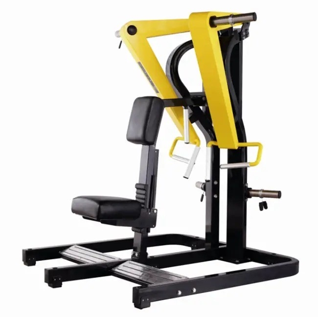 Mittellange Ladegeräte aus Stahl zum Rudern im Befreeman Commercial Gym