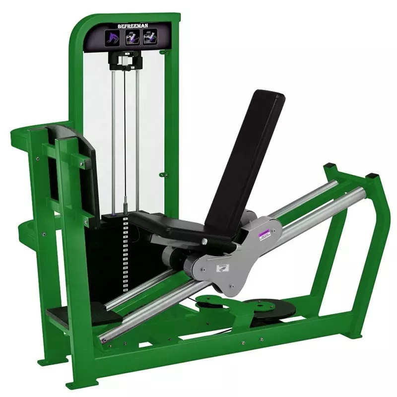 Mit Sitzbeinpressmaschine Stahl-Pin-Last-Auswahl für Fitness-Kraft-Training
