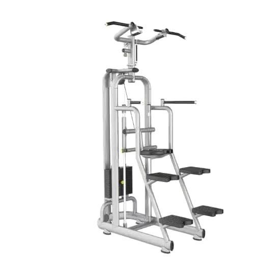 Mittleres Ladegerät Stärke-Training-Assistenz Chin Dip-Maschine Optional wählbare Rahmenfarbe
