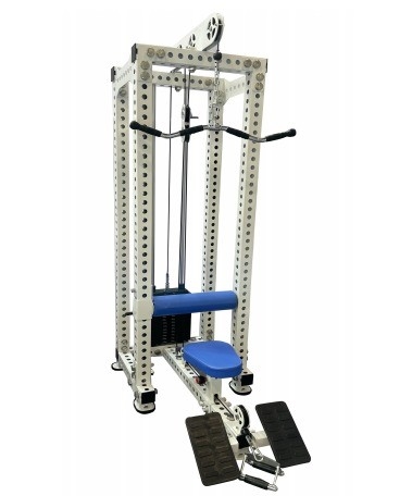 Fitnesscenter 2 in 1 Lat Pull Down Tiefreihröhre 3,0 mm