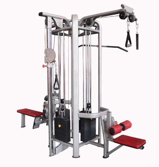 Home Fitness-Ausrüstung Großlader für individuelles Logo und kommerzielles 4-Stationen-Sportstudio