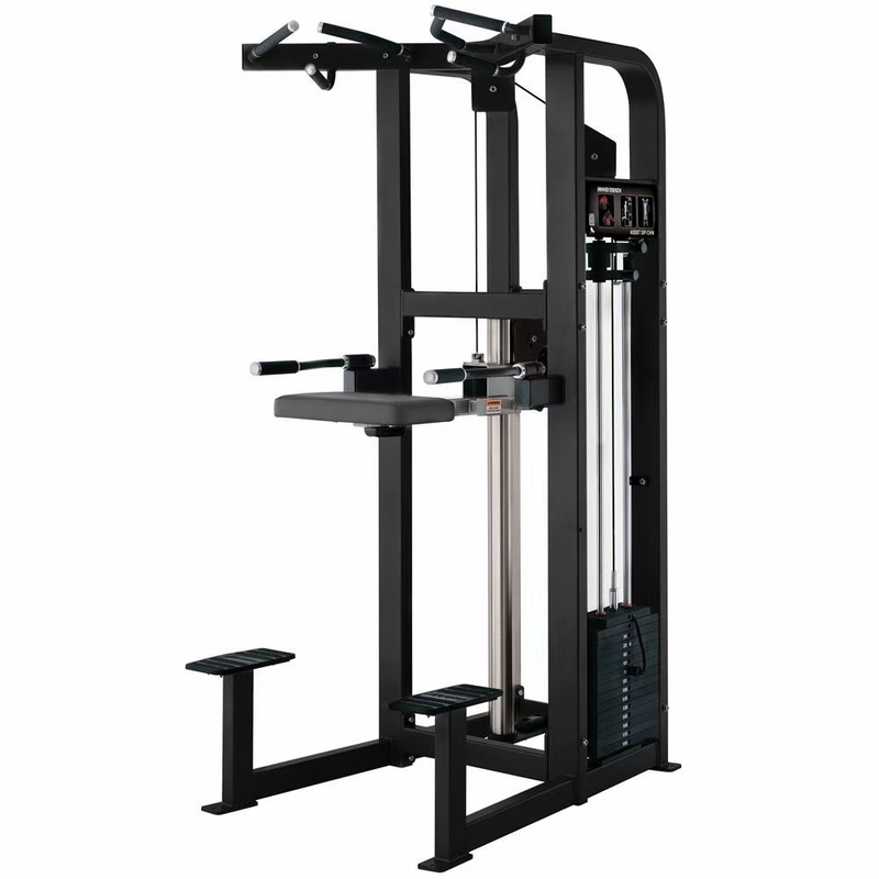 Medium Loader Heim-Gymnastik-Maschine Pin geladen assistiert Chin Up Bar Training für kommerzielle