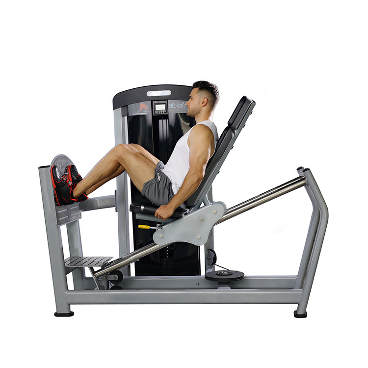 Mittelschwerlast-Sportgeräte Verstellbare sitzende Beinpressmaschine für Gluten und Quads