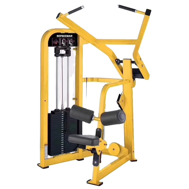 Stahl Fitness Stärke Pin geladen Lat Pull Down Maschine für maßgeschneidertes Logo erhältlich