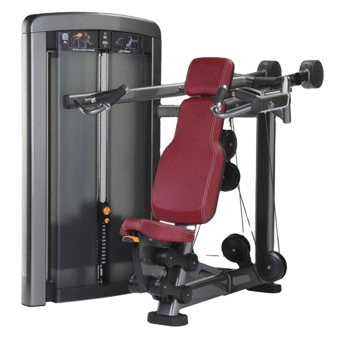 Bodybuilding Fitnessstudio Ausrüstung Schulterpressmaschine mit individuellem Logo und Farbe