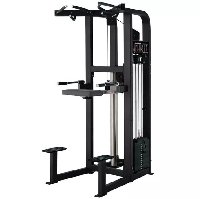 Steel Dip/Chin Assisted Chin Pull Up Machine für Krafttraining im kommerziellen Fitnessstudio