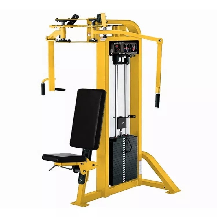 Anpassbare Rahmenfarbe Rückseite Deltoid Fly Machine für Heim Krafttraining Ausrüstung